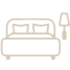 icona del settore camere da letto